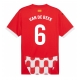 Girona Donny van de Beek #6 Replike Domaci Dres 2024-25 Kratak Rukav